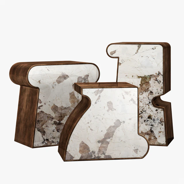 Kelly Wearstler ternion traid tercet side table — Descargar