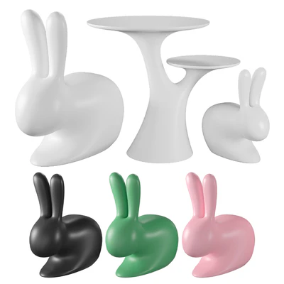 Qeeboo Rabbit Chair and Rabbit Tree — Вид 1