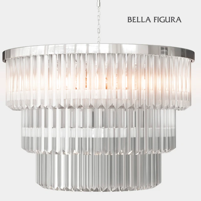 THREE TIER DRUM CHANDELIER (vray + corona) — Descargar