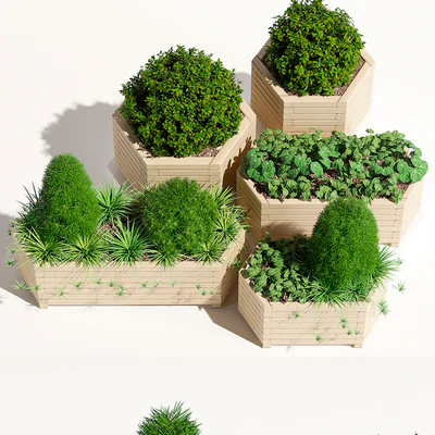 Trough planter — Ver 2