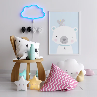 Decorative set for 2 child — Ver 1
