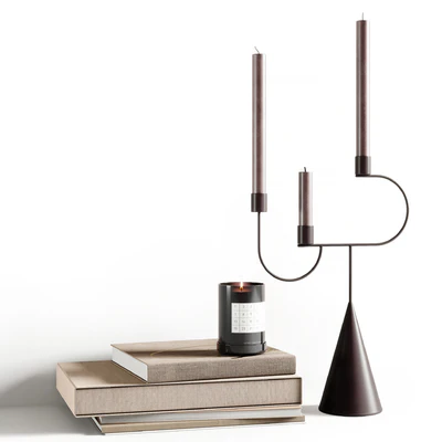 AVE Decorative Set With Candle — Ver 1