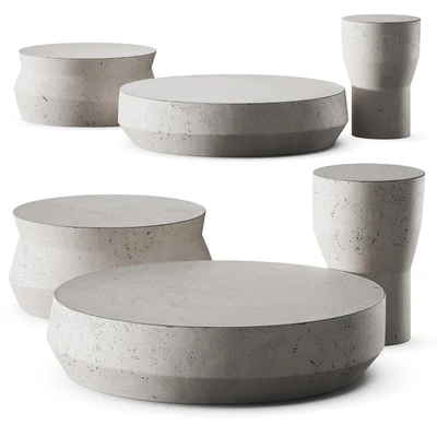 Gallotti & Radice Drummers Coffee Tables — Ver 1