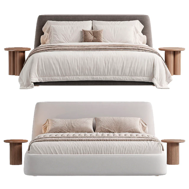 Двуспальная кровать  4  PICEA BED — Скачать