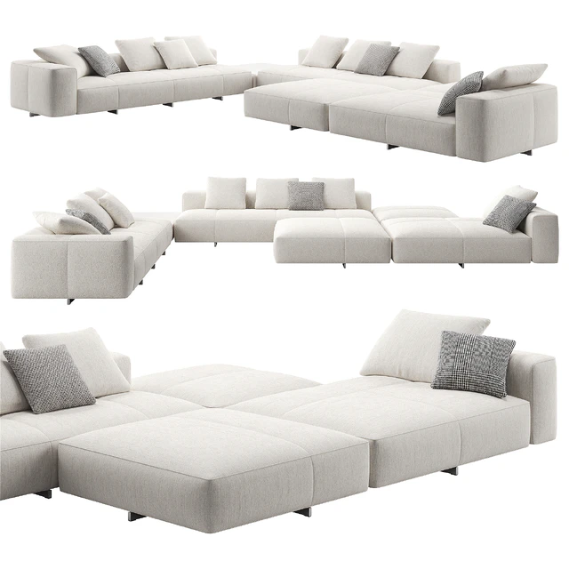 Yves Sofa 012 by Minotti — Скачать