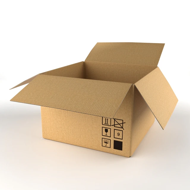 Картонная коробка / Cardboard box — Скачать