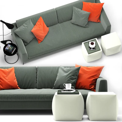 Sofa Louis Up, Meridiani — Ver 2