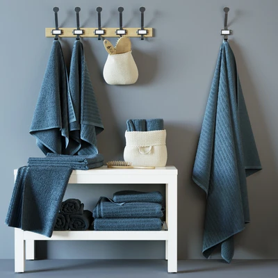 Вогшён (VÅGSJÖN) Bath towels — Вид 1
