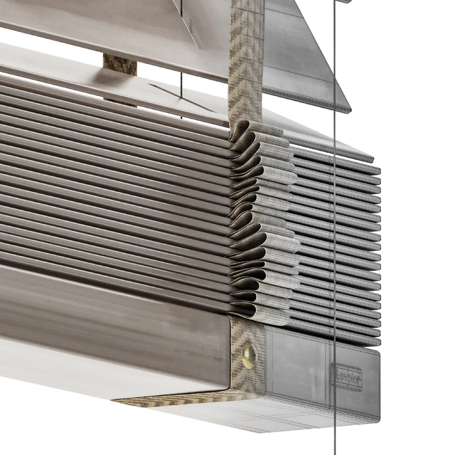 PVC Venetian Blind 1150 in 45 mm — Скачать