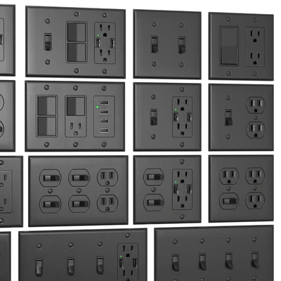 Bestten US wall switch and sockets — Вид 3