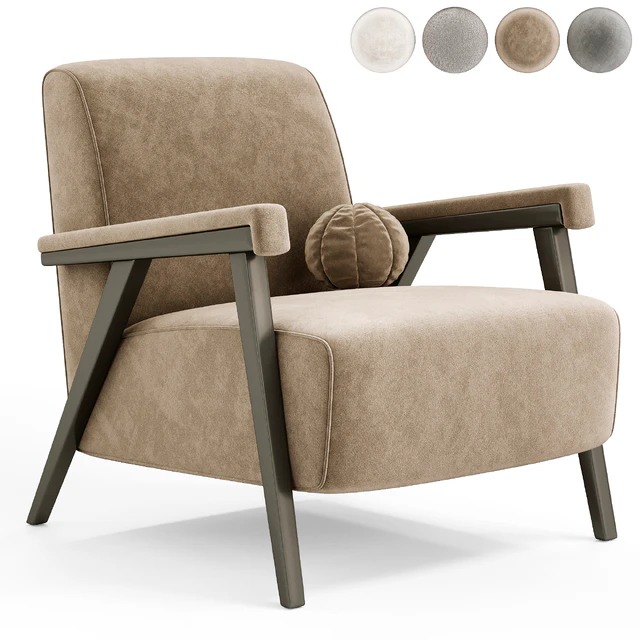 Andy armchair by Dantone Home — Descargar