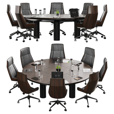 circle meeting table — Вид 1