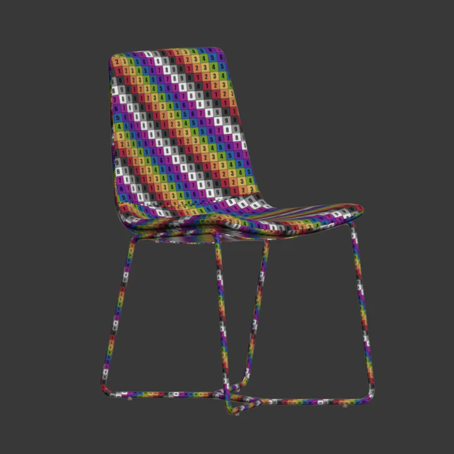 Slope Upholstered Dining Chair — Descargar