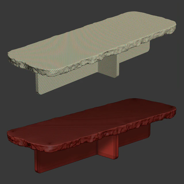 Richard concrete long table by Bpoint design / Concrete dining table — Descargar