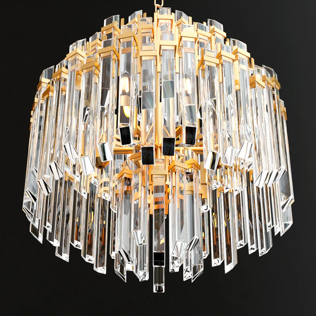 ADELE Four Tier Waterfall Chandelier — Скачать