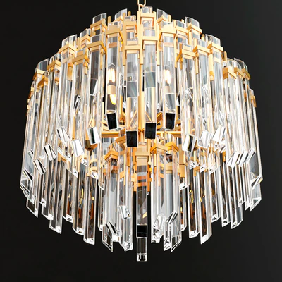 ADELE Four Tier Waterfall Chandelier — Вид 3