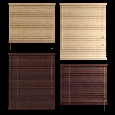 Horizontal bamboo blinds — Ver 4