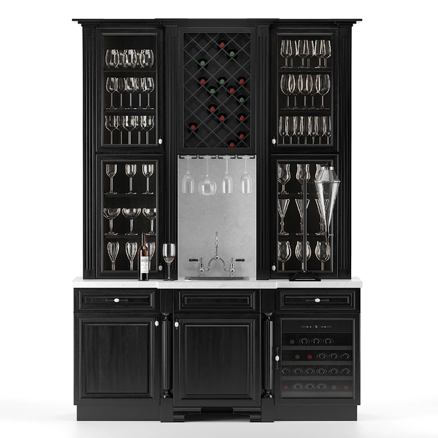 Wine cabinet with sink — Descargar