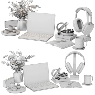 Decorative desktop set — Ver 2