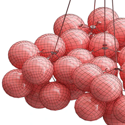 Frosted Bubble Chandelier — Вид 2