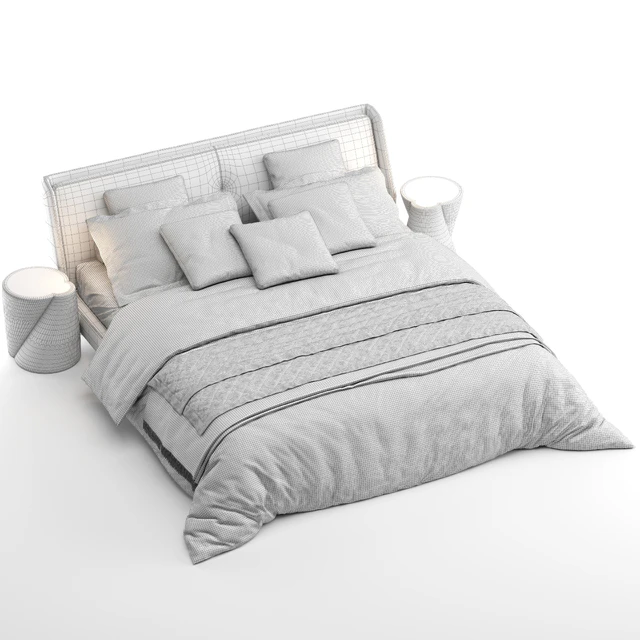 Bed Minotti Spencer — Скачать