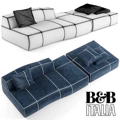 модульный диван b&b bend sofa — Вид 3