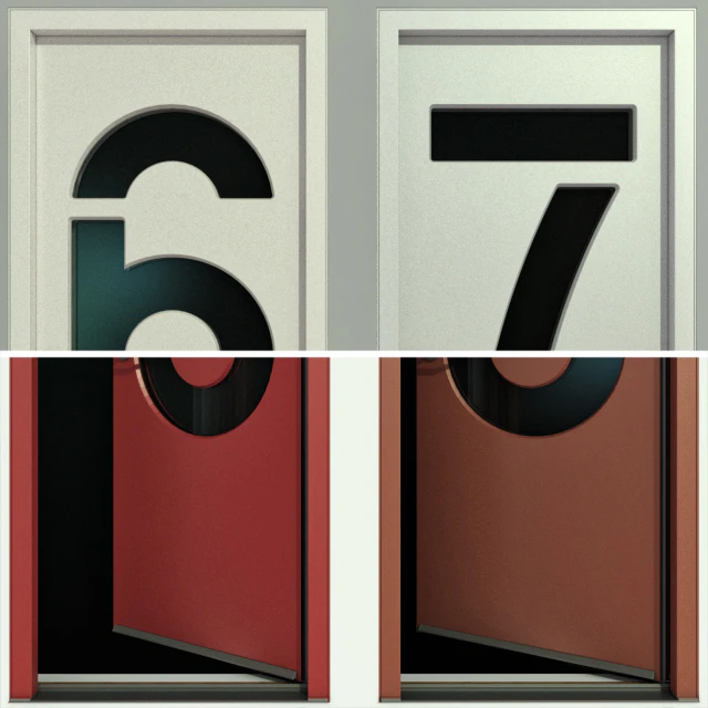 Door with numbers (Part II) — Descargar