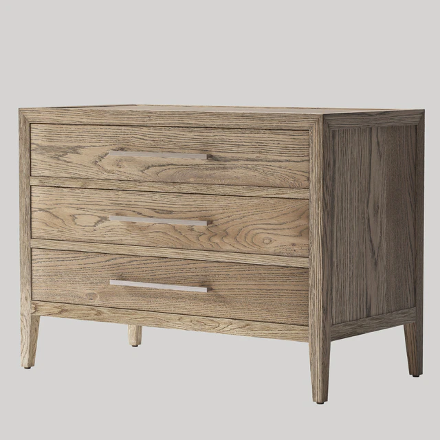 French Contemporary Closed Nightstand — Скачать