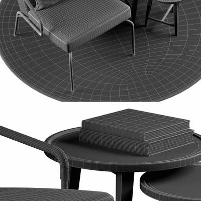 Minotti Berman armchair set — Вид 2