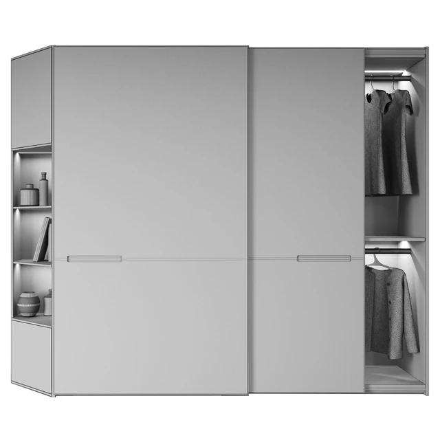Modern laconic wardrobe 4 — Скачать