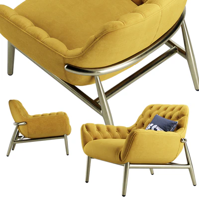 Jade luxury armchair — Ver 3