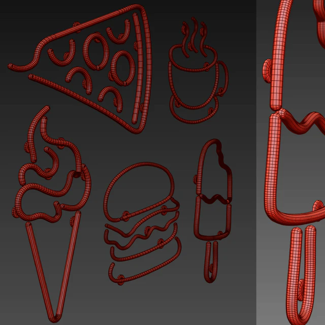 Light modules Set 63 Neon — Download