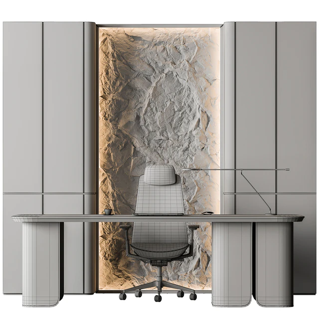 Boss Desk - Office Furniture 593 — Descargar