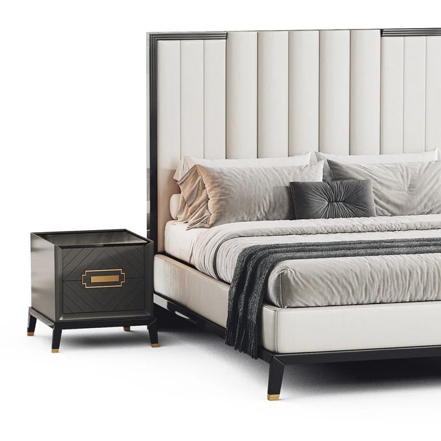 High End Art Deco Style Bed — Descargar
