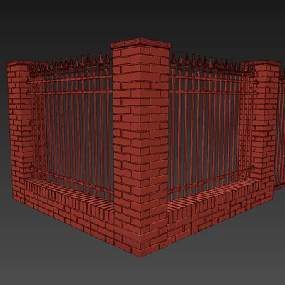 Iron fence set - classic — Ver 3