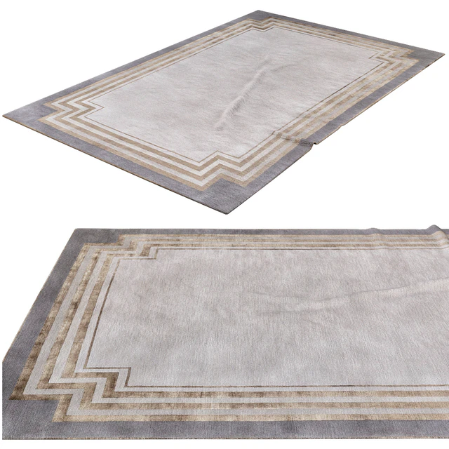 Deco Border Rug by Tim Gosling - THE RUG COMPANY — Descargar