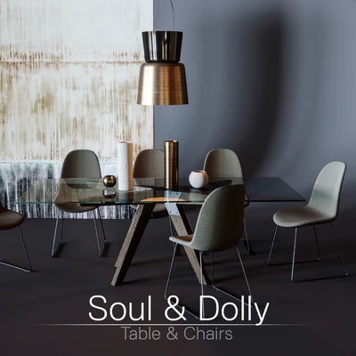 Soul Table & Dolly Chairs — Вид 3