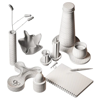 Decorative set. Minimal style decor 2. — Ver 2