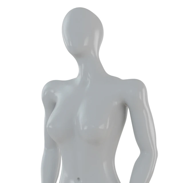 Female gray abstract mannequin 98 — Descargar