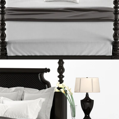 LEXINGTON HOME BRAND SOVEREIGH POSTER BED — Ver 2