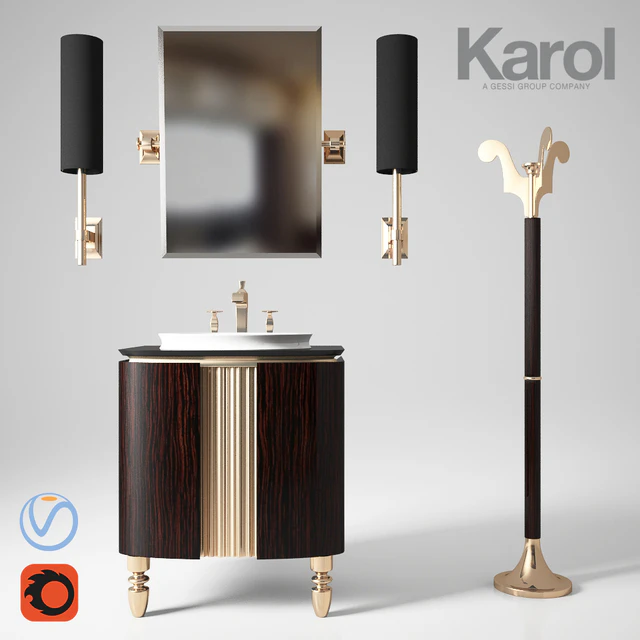 Furniture for bathrooms Karol Bania — Download