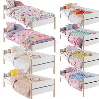 Bed linen for the girl 01 — Ver 1
