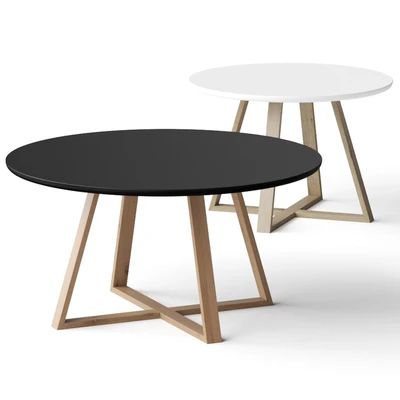 Nordic Studio Minimalist Creative Round Coffee Tables — Вид 1