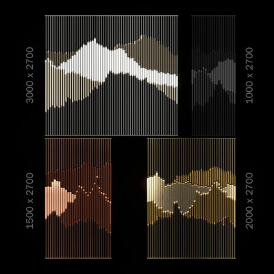 Decorative partition 024 — Ver 5