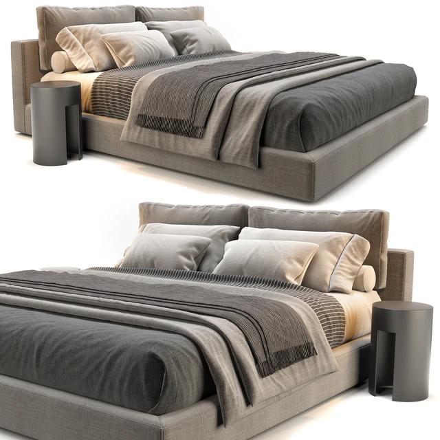 RH Cloud Platform Bed — Скачать