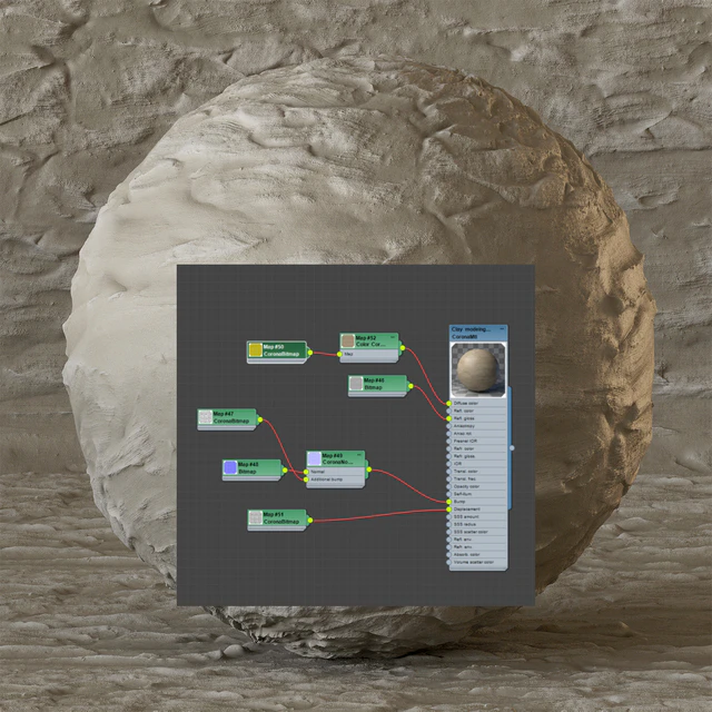 6k Material clay — Descargar