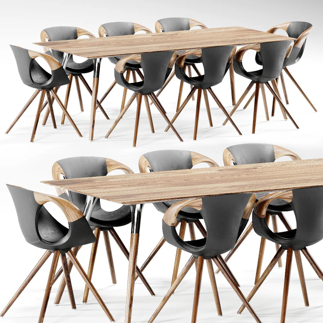 AVE TONON Up Chair & Salt and Pepper Table — Скачать