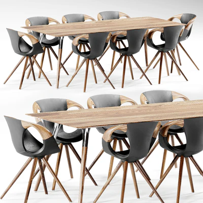 AVE TONON Up Chair & Salt and Pepper Table — Вид 1