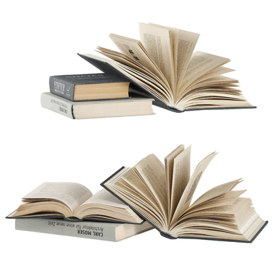 opened books collection — Ver 2