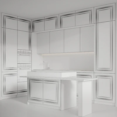 Кухня с встроенной техникой MIELE — Вид 5